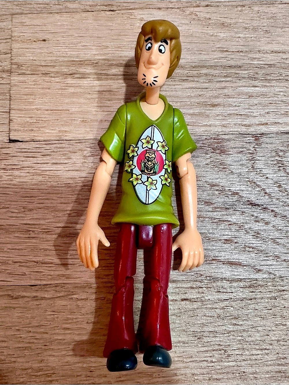 Rare Tiki Island Adventure Shaggy Scooby Doo Figure Toy 2001